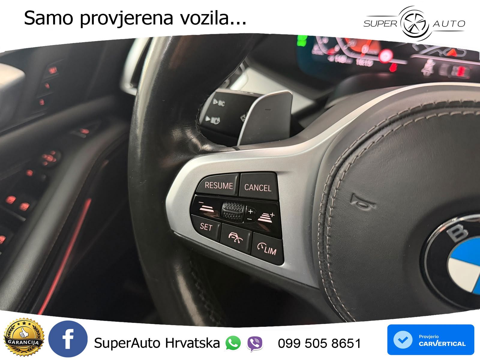 BMW X5 30d (286 KS) xDrive Steptronic M Sport ZRAČNI+ACC+4xGR SJED+KAM