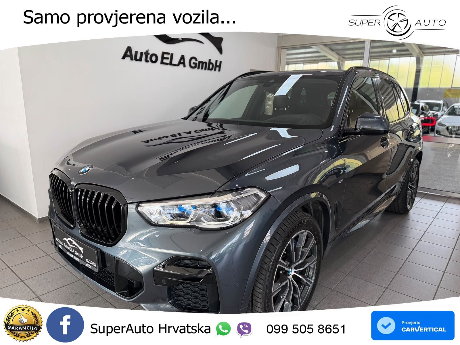 BMW X5 30d (286 KS) xDrive Steptronic M Sport ZRAČNI+ACC+4xGR SJED+KAM