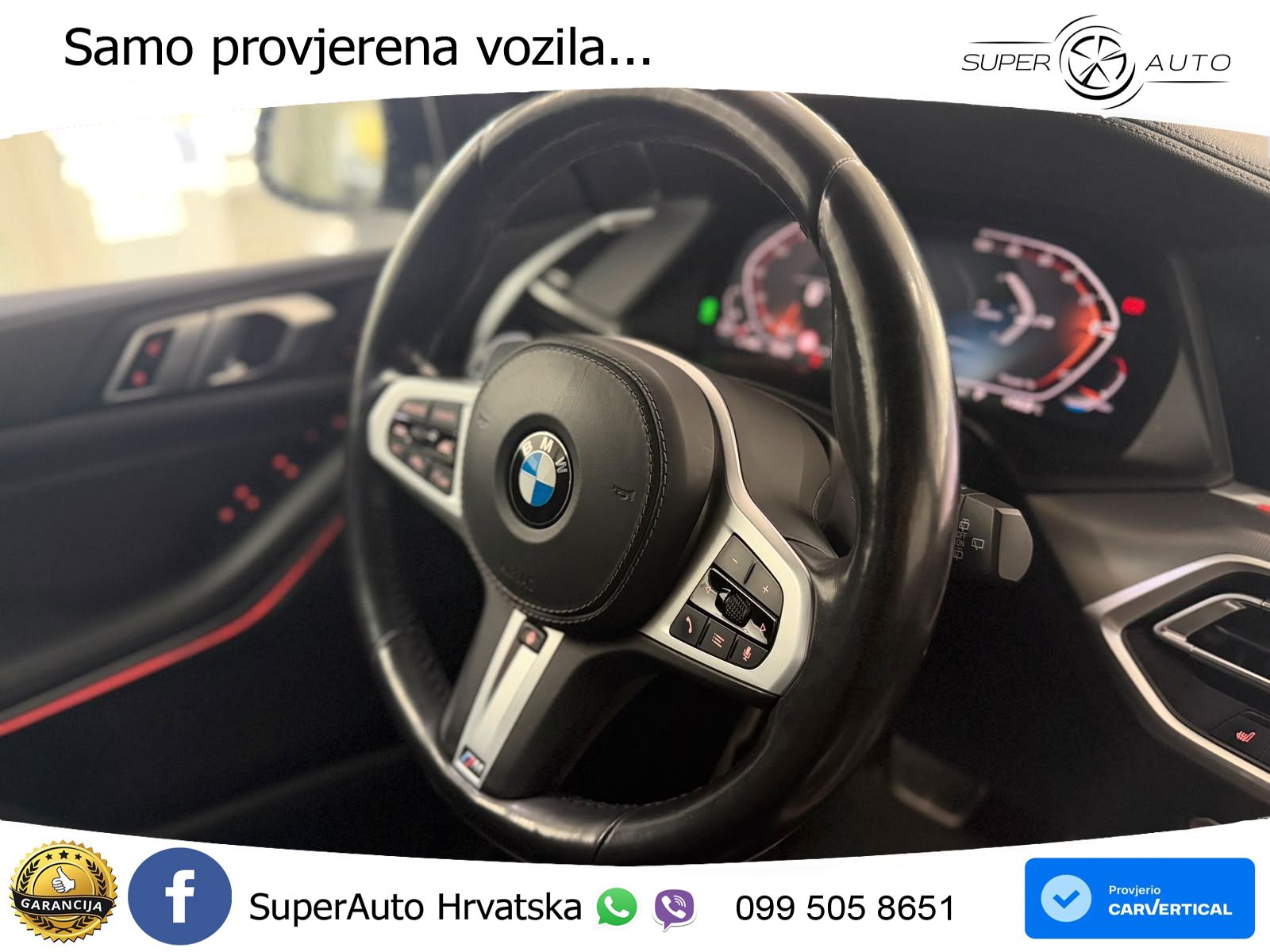 BMW X5 30d (286 KS) xDrive Steptronic M Sport ZRAČNI+ACC+4xGR SJED+KAM