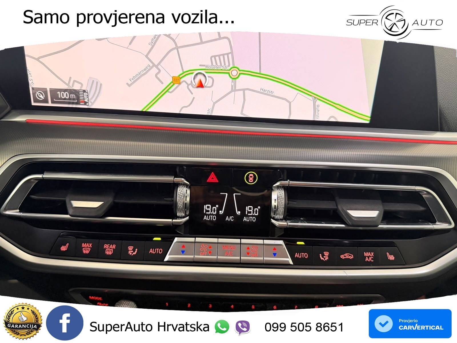 BMW X5 30d (286 KS) xDrive Steptronic M Sport ZRAČNI+ACC+4xGR SJED+KAM