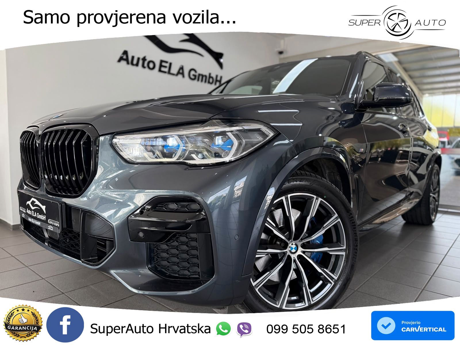 BMW X5 30d (286 KS) xDrive Steptronic M Sport ZRAČNI+ACC+4xGR SJED+KAM