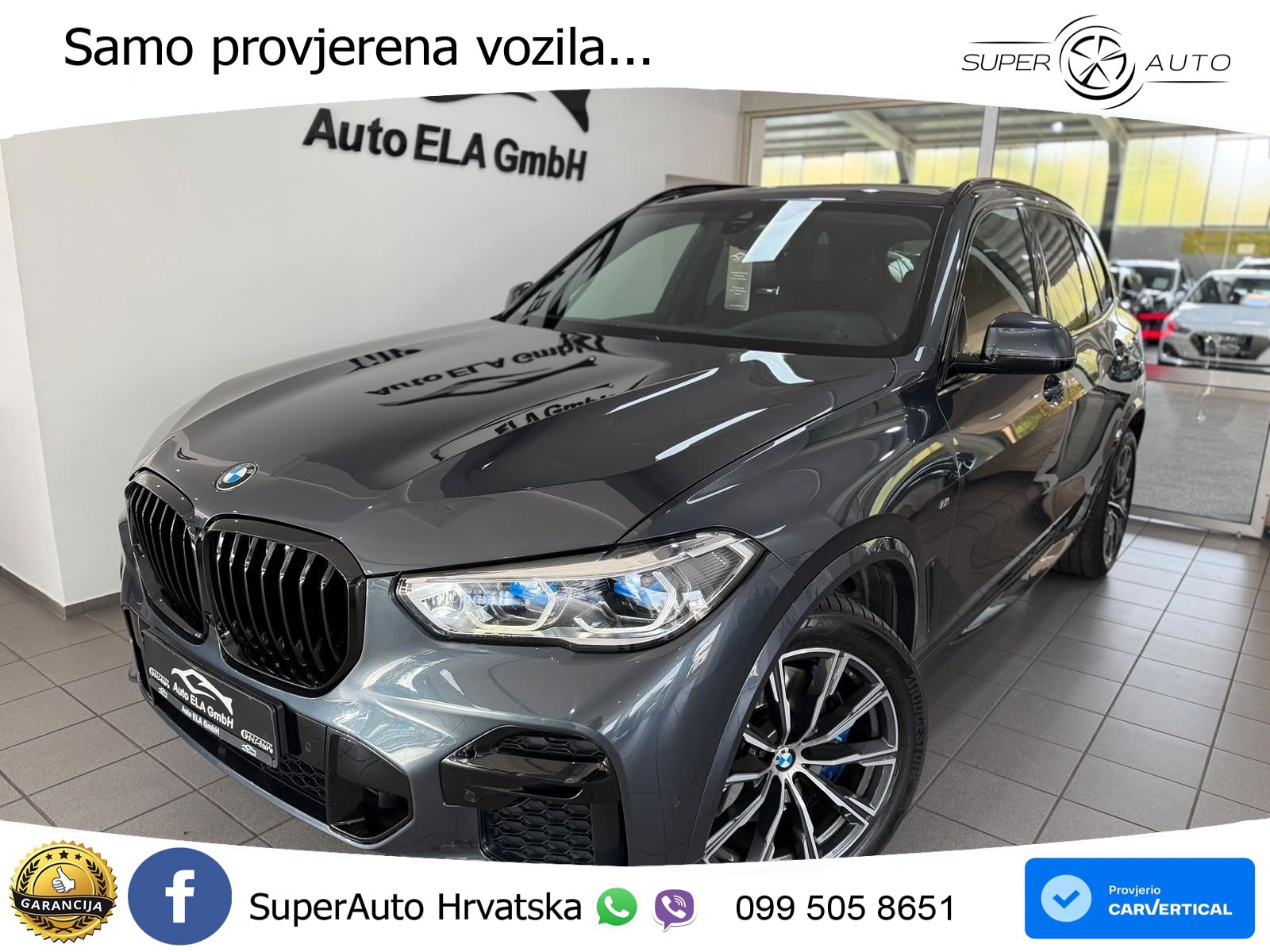 BMW X5 30d (286 KS) xDrive Steptronic M Sport ZRAČNI+ACC+4xGR SJED+KAM