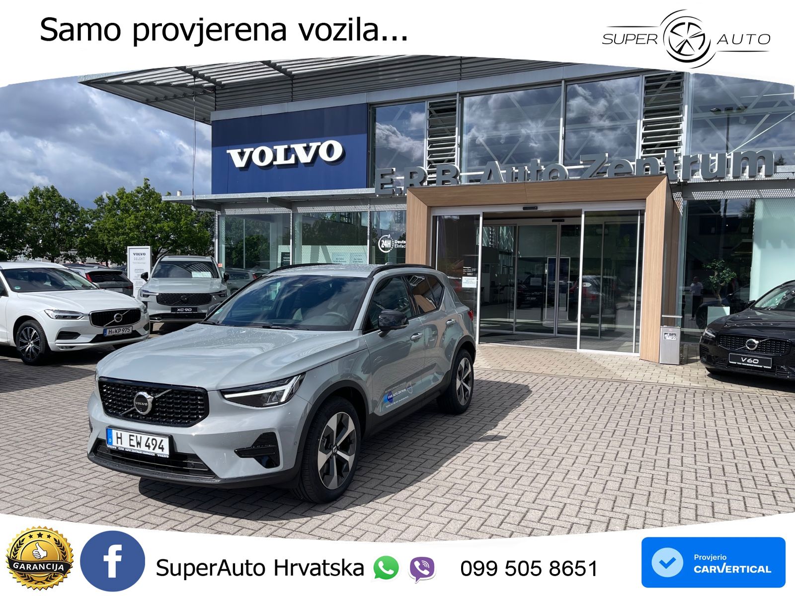 Volvo XC40 2.0 B4 197 KS Automatic LED+GR SJED+ACC