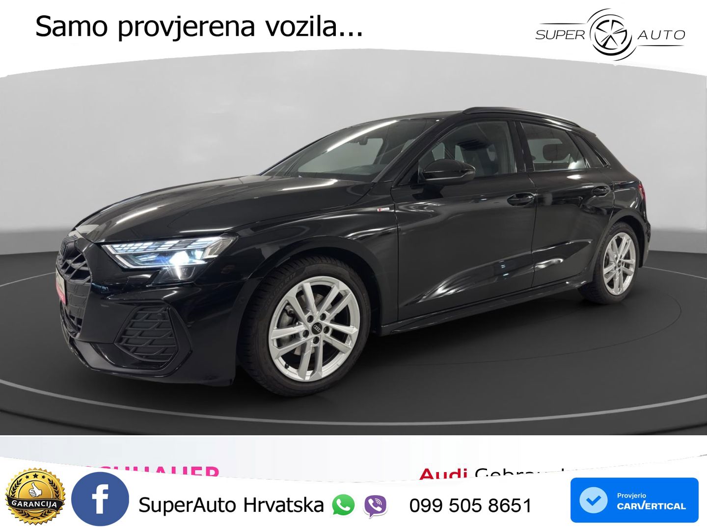 Audi A3 35 TFSI (150 KS) S tronic S line LED+GR SJED+ACC