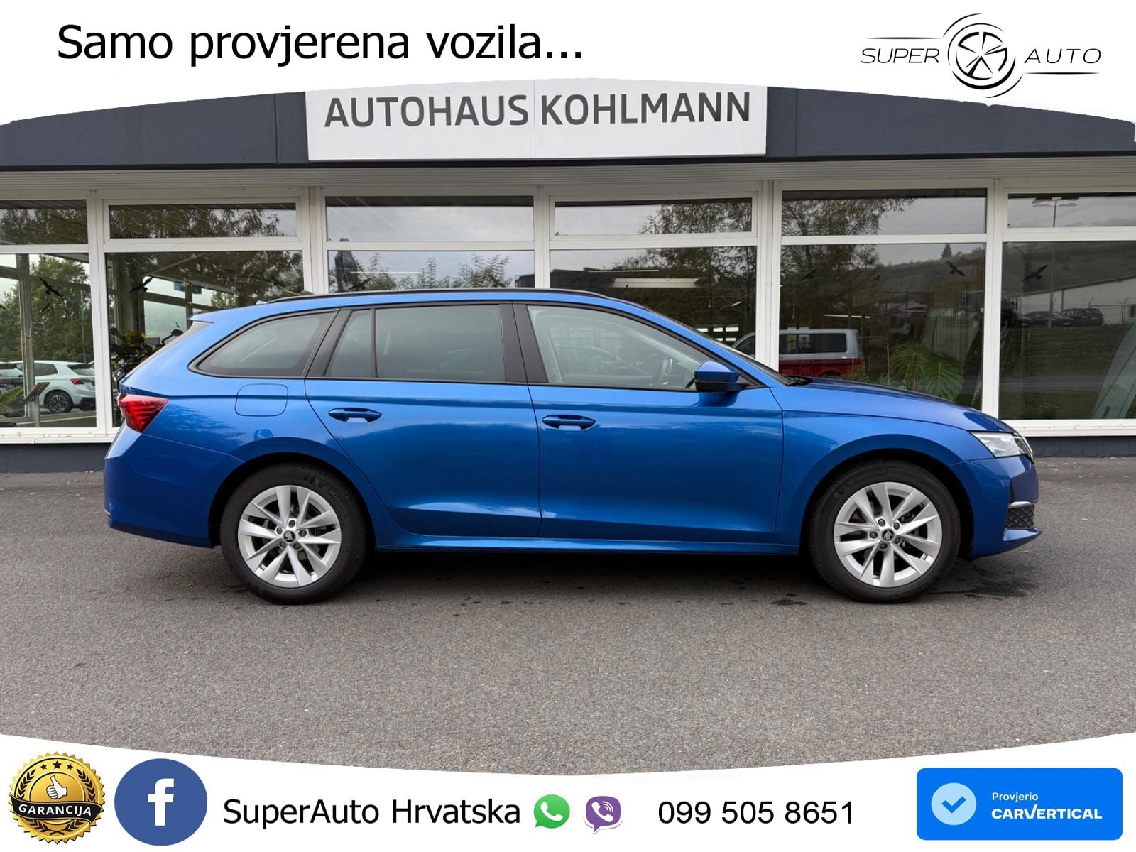 Škoda Octavia Combi 1.5 TSI (150 KS) DSG Selection LED+GR SJED+ACC
