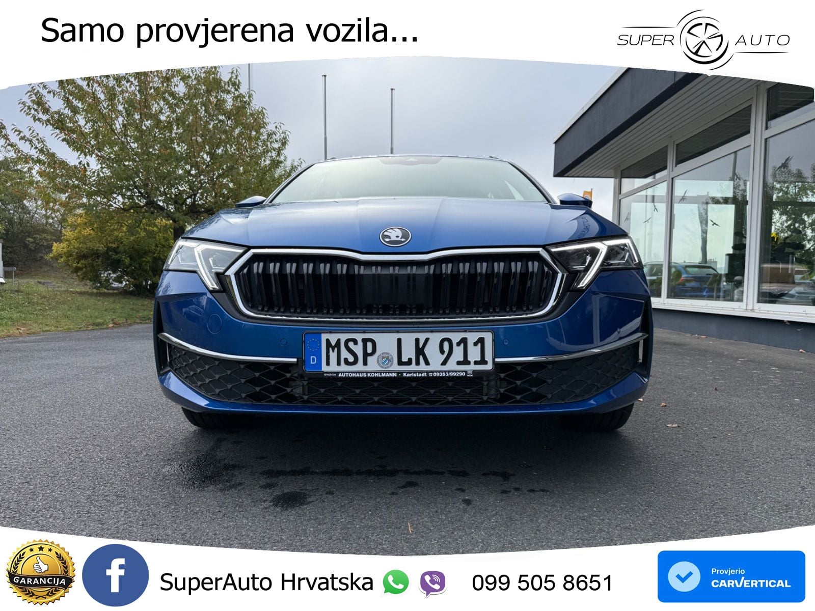 Škoda Octavia Combi 1.5 TSI (150 KS) DSG Selection LED+GR SJED+ACC