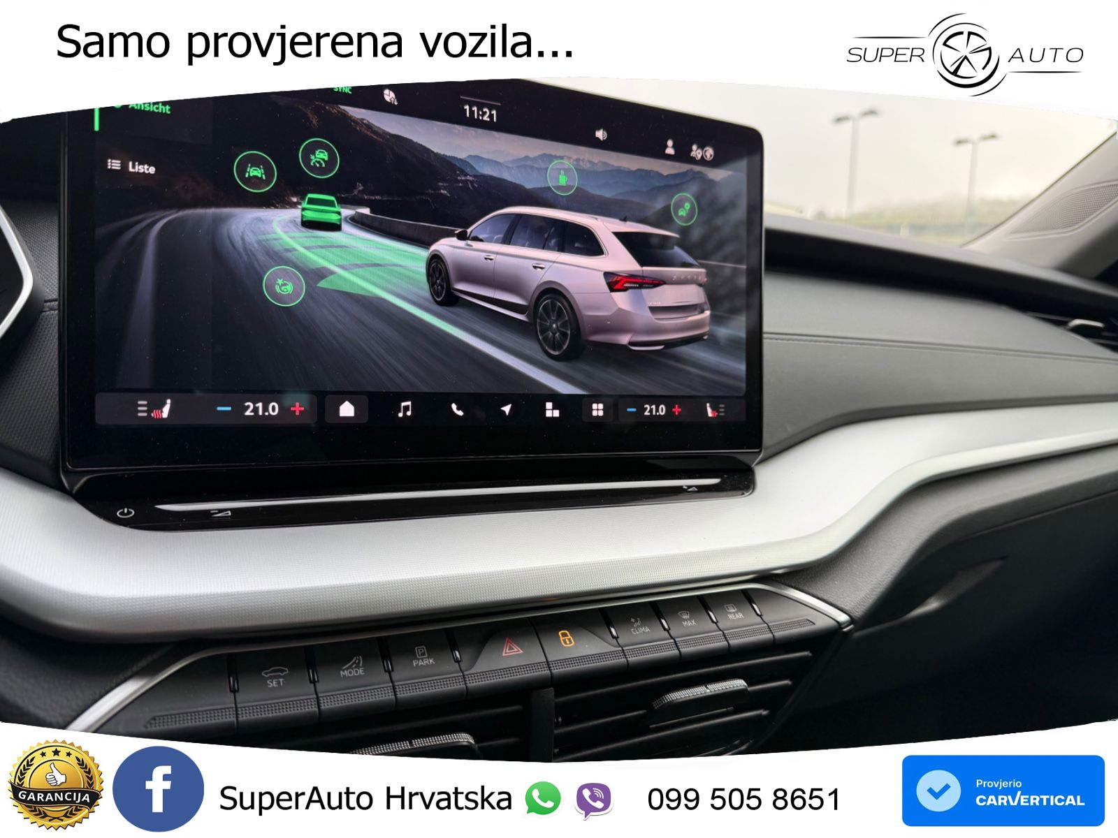 Škoda Octavia Combi 1.5 TSI (150 KS) DSG Selection LED+GR SJED+ACC