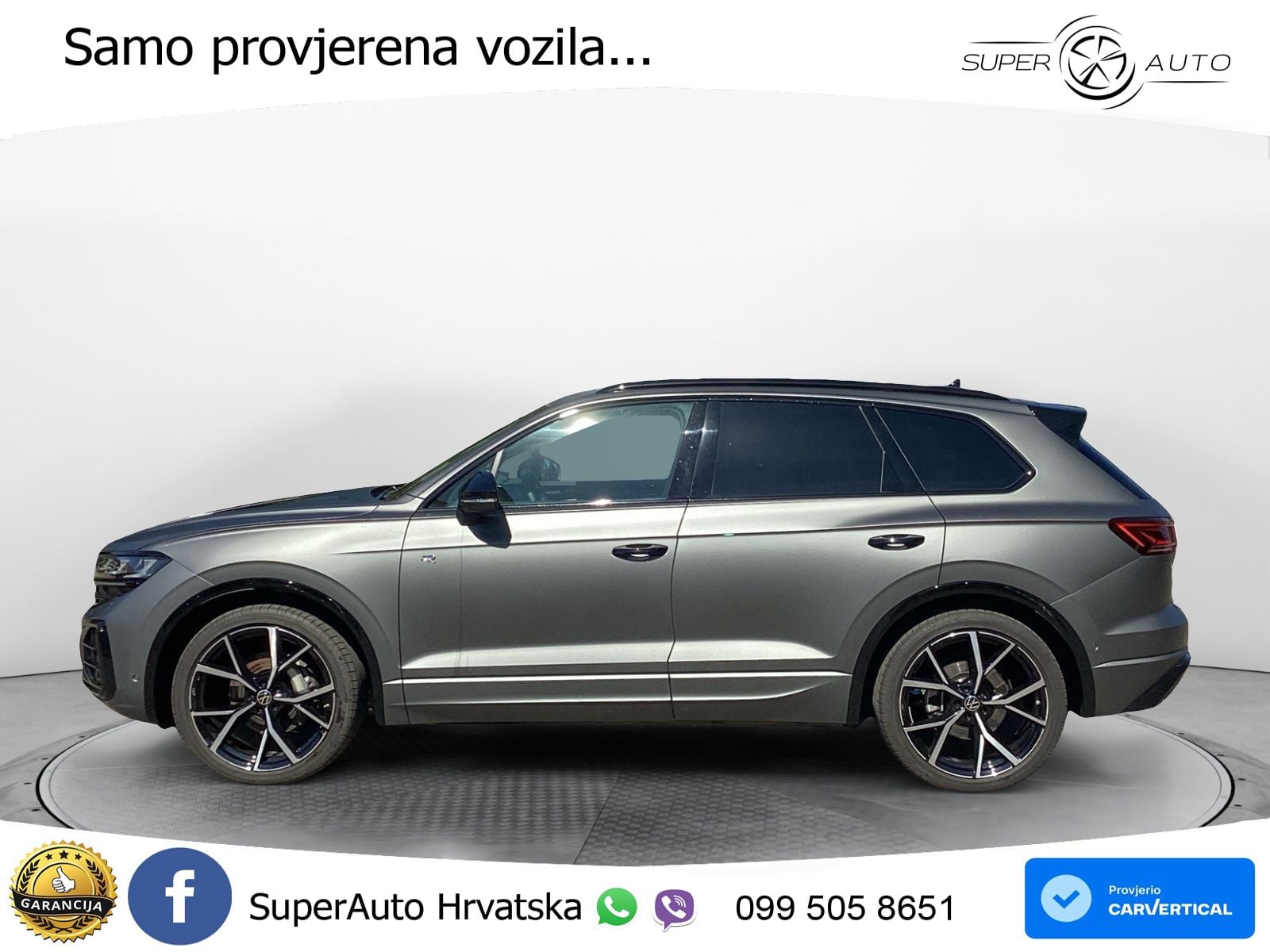Volkswagen Touareg 3.0 V6 TDI (286 KS) 4MOTION Tiptronic ZRAČNI+ACC+GR SJED+KAM+PANO
