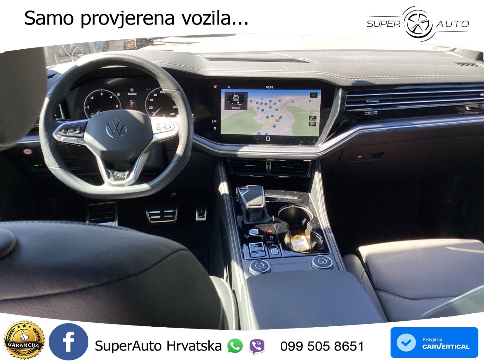 Volkswagen Touareg 3.0 V6 TDI (286 KS) 4MOTION Tiptronic ZRAČNI+ACC+GR SJED+KAM+PANO