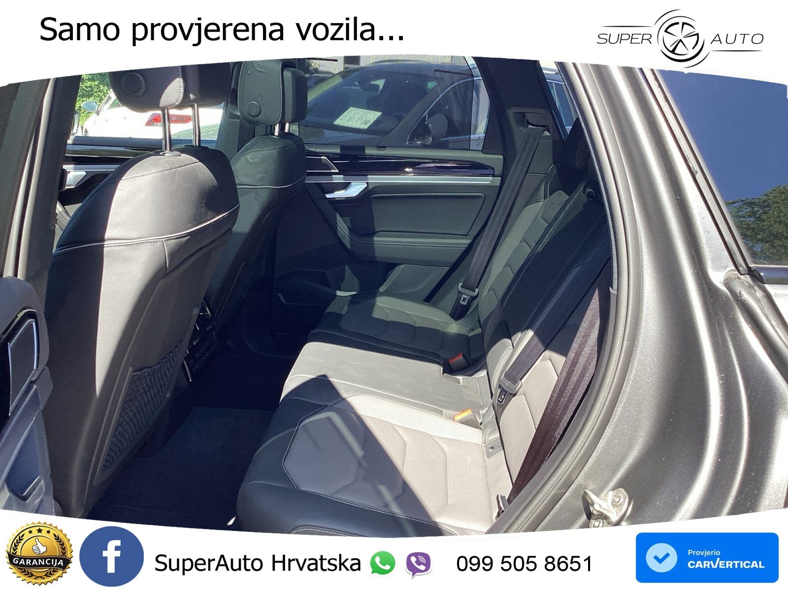 Volkswagen Touareg 3.0 V6 TDI (286 KS) 4MOTION Tiptronic ZRAČNI+ACC+GR SJED+KAM+PANO