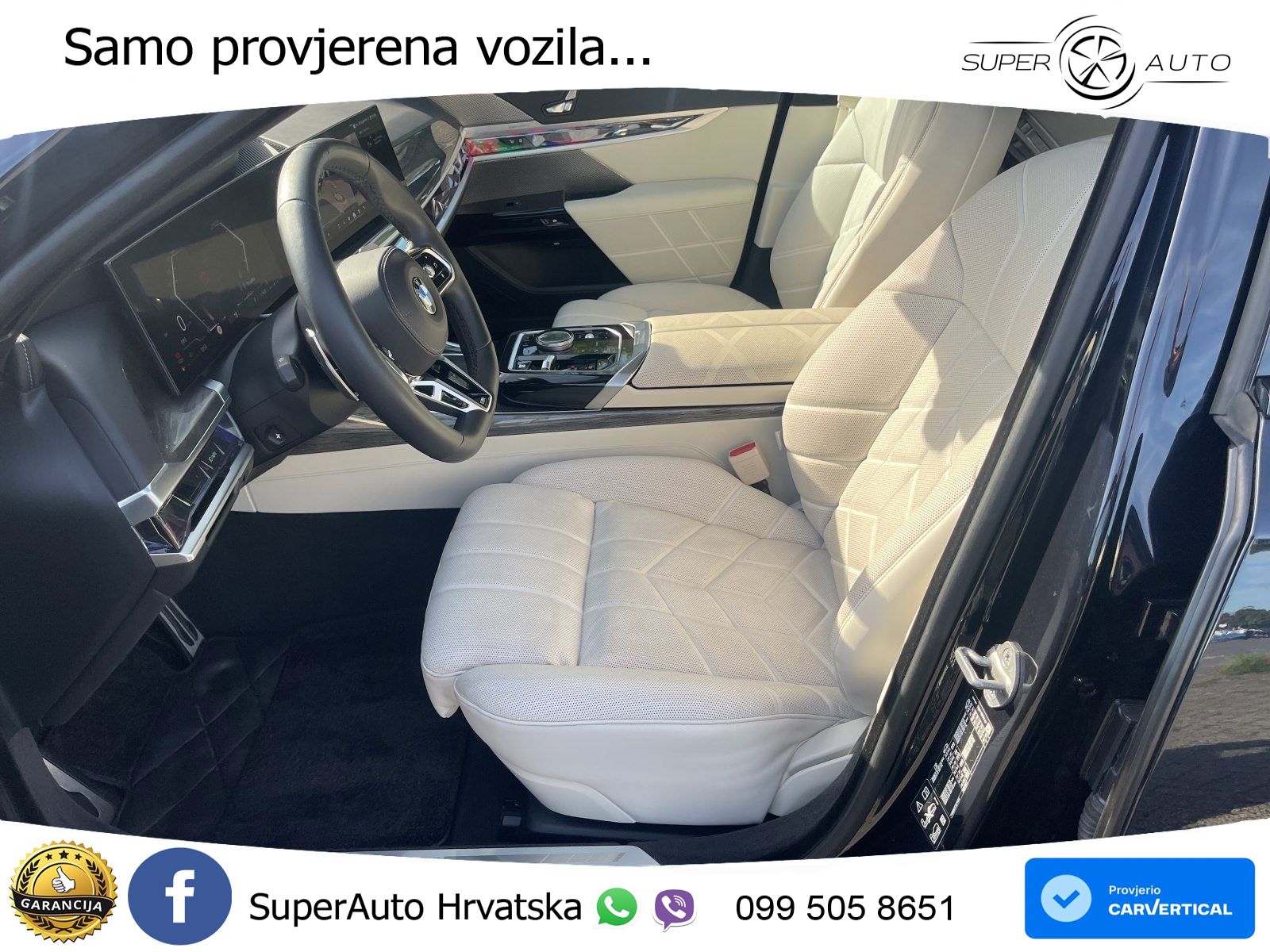 BMW 740d (299 KS) xDrive Steptronic ZRAČNI+ACC+GR SJED+KAM+PANO