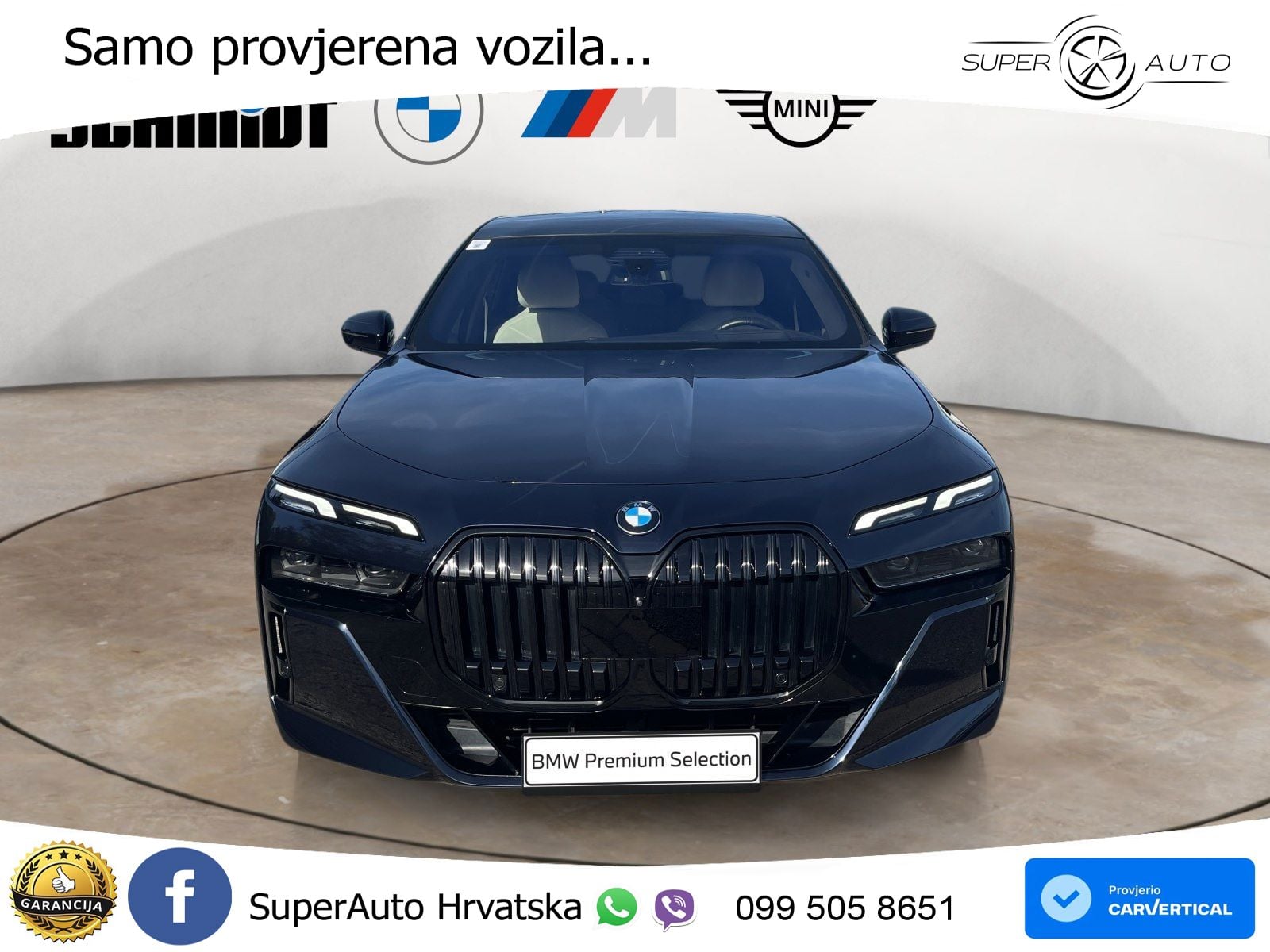 BMW 740d (299 KS) xDrive Steptronic ZRAČNI+ACC+GR SJED+KAM+PANO