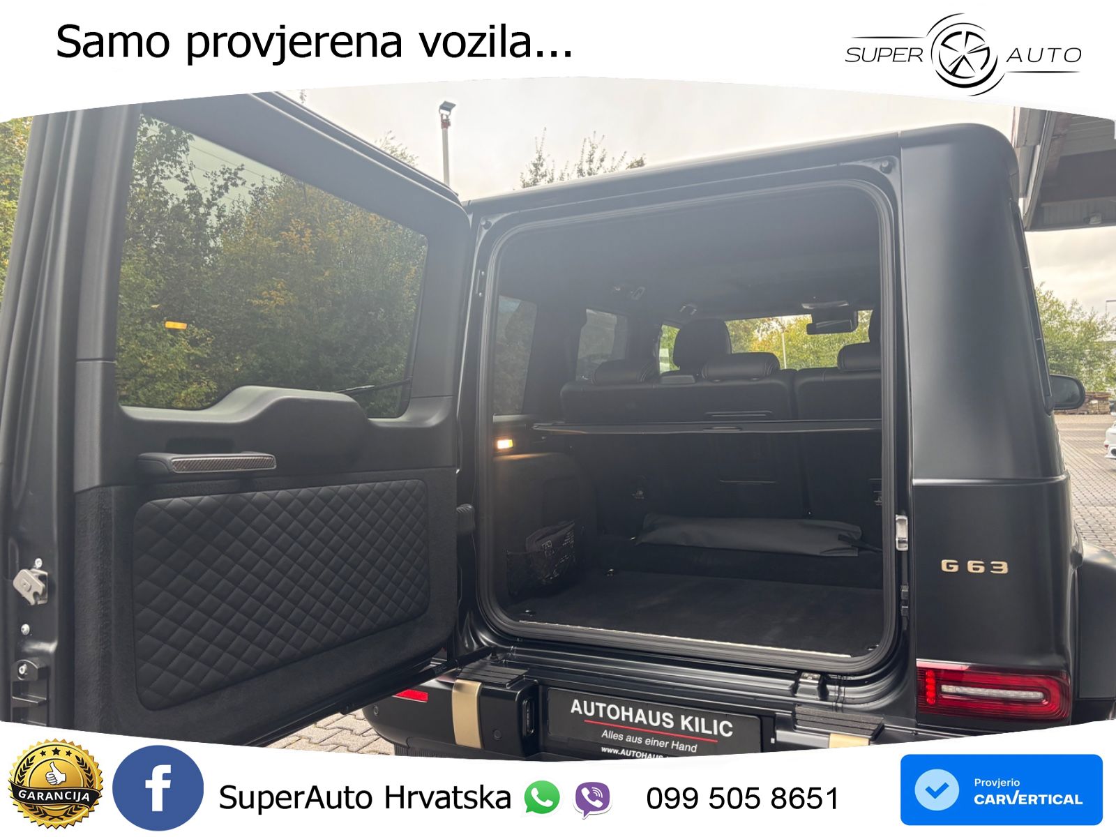 Mercedes AMG G 63 Long V8 (585 KS) 4MATIC 9G-TRONIC AMG SPEEDSHIFT TCT LED+GR SJED+ACC