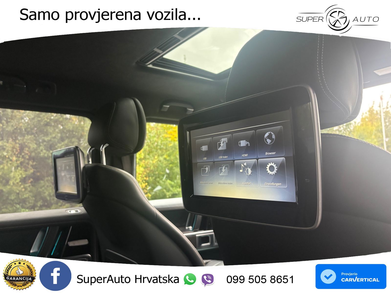 Mercedes AMG G 63 Long V8 (585 KS) 4MATIC 9G-TRONIC AMG SPEEDSHIFT TCT LED+GR SJED+ACC