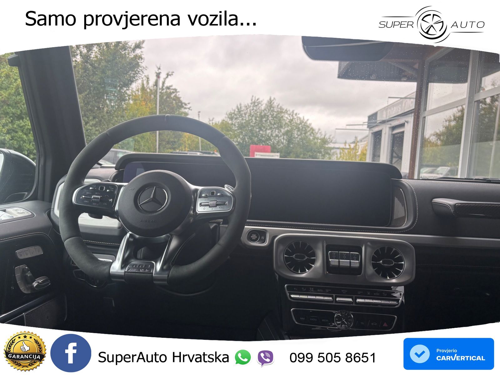 Mercedes AMG G 63 Long V8 (585 KS) 4MATIC 9G-TRONIC AMG SPEEDSHIFT TCT LED+GR SJED+ACC