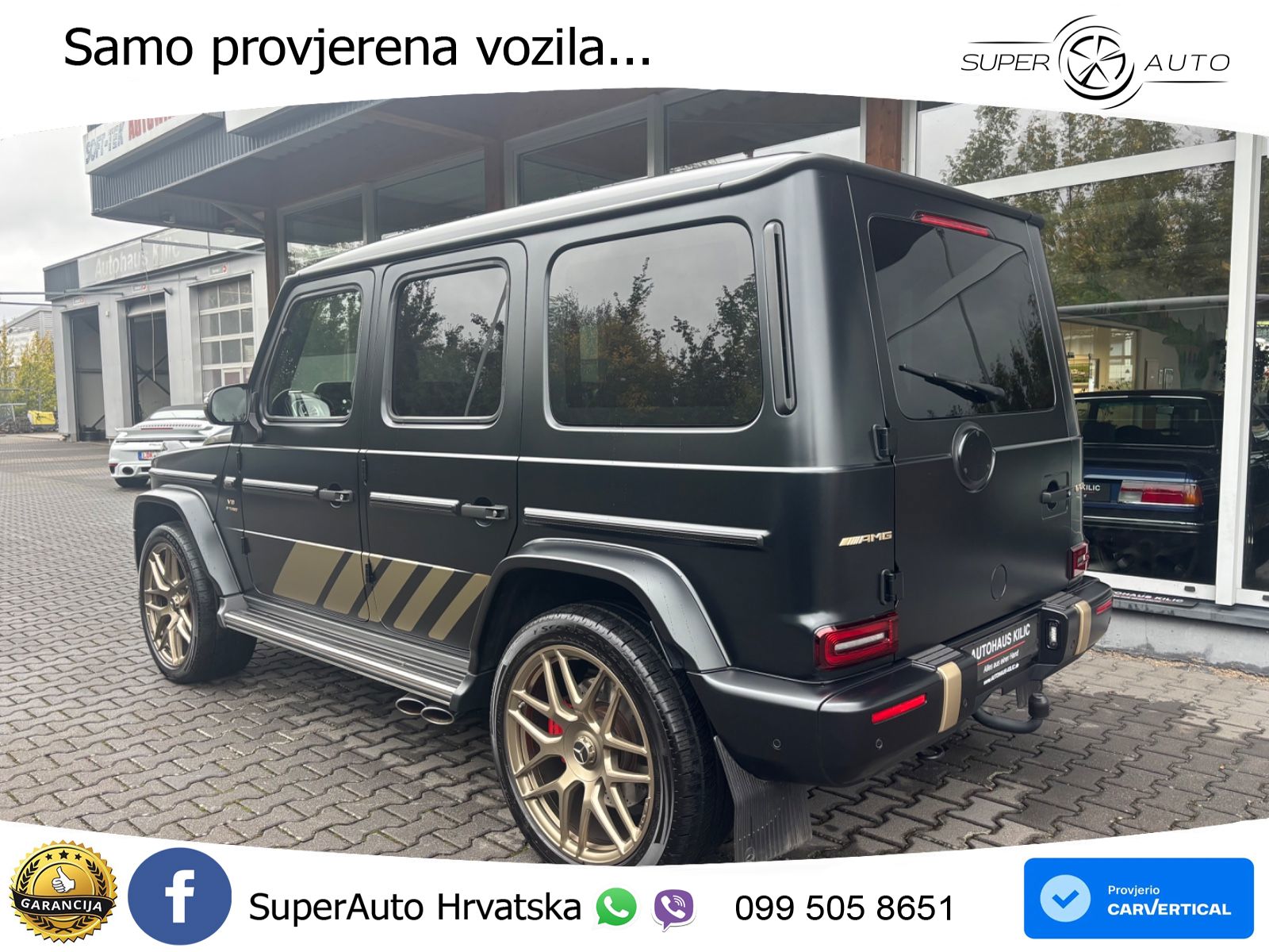 Mercedes AMG G 63 Long V8 (585 KS) 4MATIC 9G-TRONIC AMG SPEEDSHIFT TCT LED+GR SJED+ACC