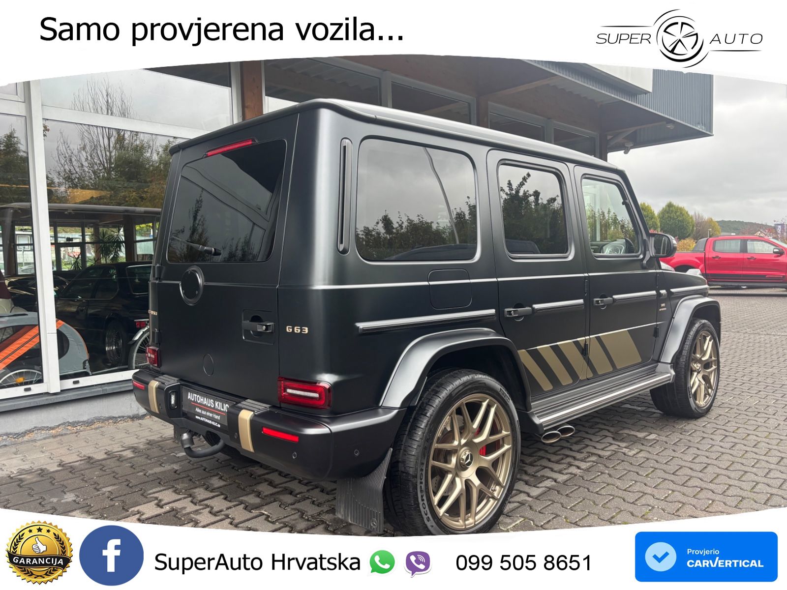 Mercedes AMG G 63 Long V8 (585 KS) 4MATIC 9G-TRONIC AMG SPEEDSHIFT TCT LED+GR SJED+ACC
