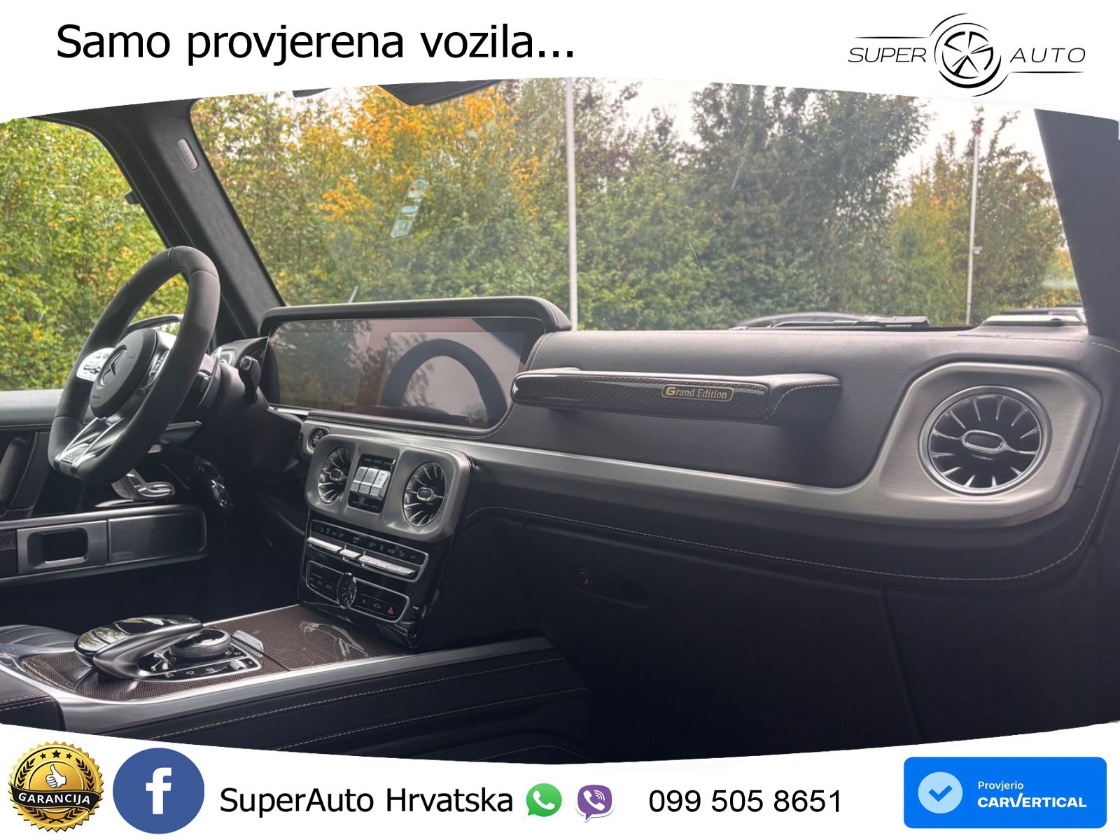 Mercedes AMG G 63 Long V8 (585 KS) 4MATIC 9G-TRONIC AMG SPEEDSHIFT TCT LED+GR SJED+ACC