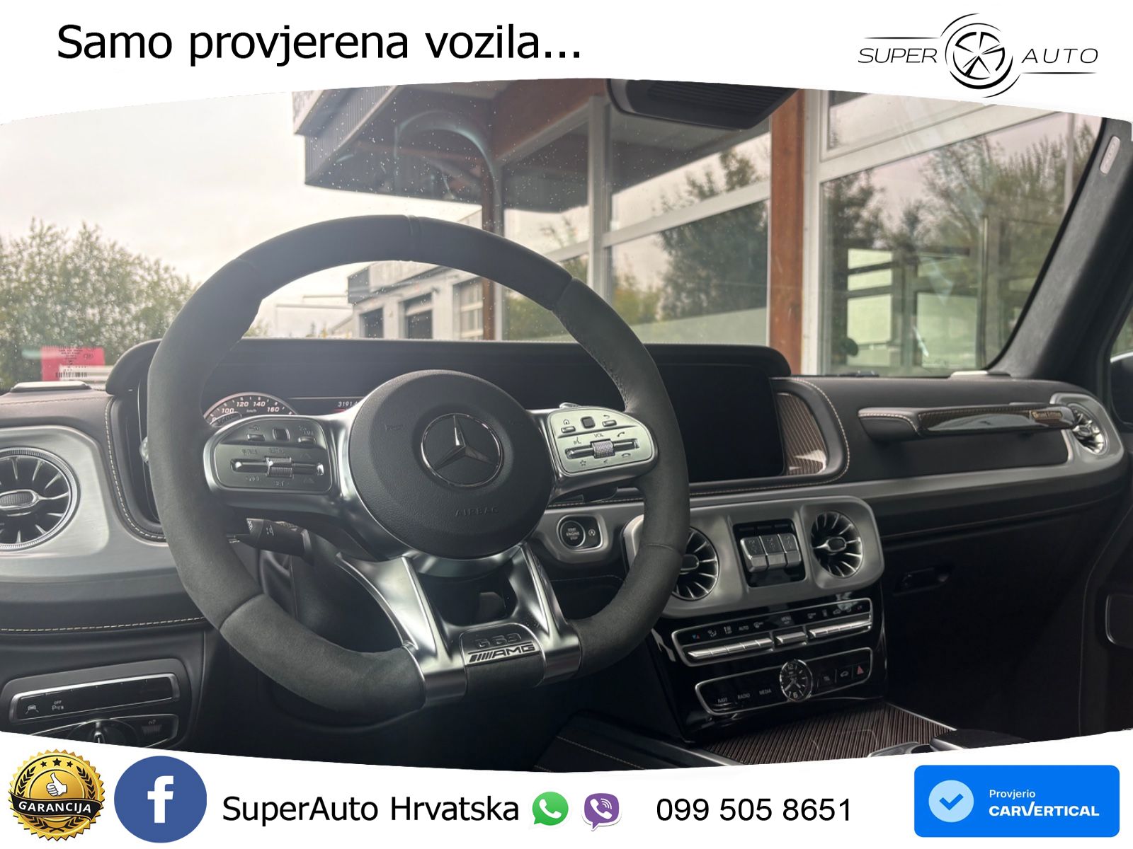 Mercedes AMG G 63 Long V8 (585 KS) 4MATIC 9G-TRONIC AMG SPEEDSHIFT TCT LED+GR SJED+ACC