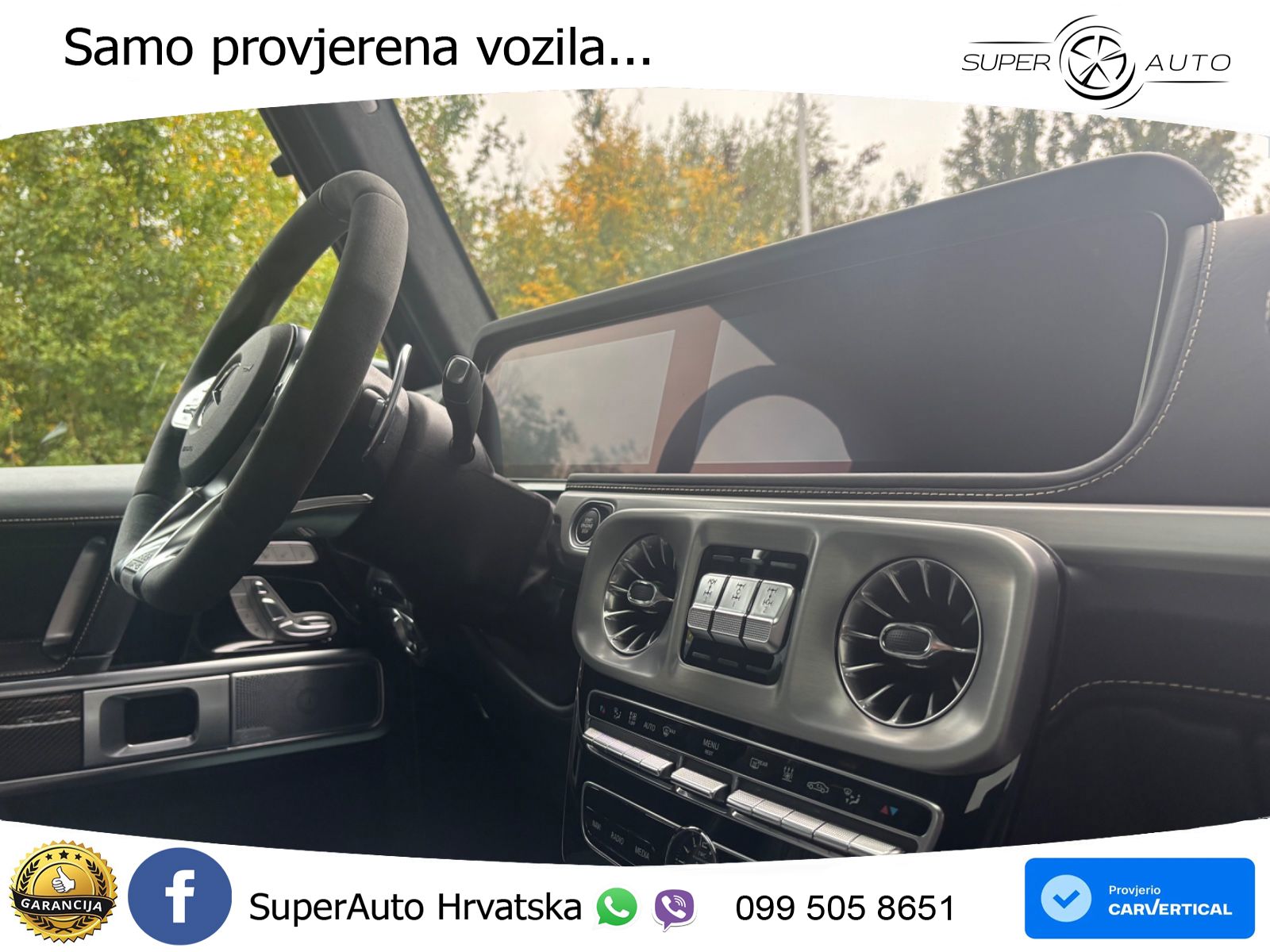 Mercedes AMG G 63 Long V8 (585 KS) 4MATIC 9G-TRONIC AMG SPEEDSHIFT TCT LED+GR SJED+ACC