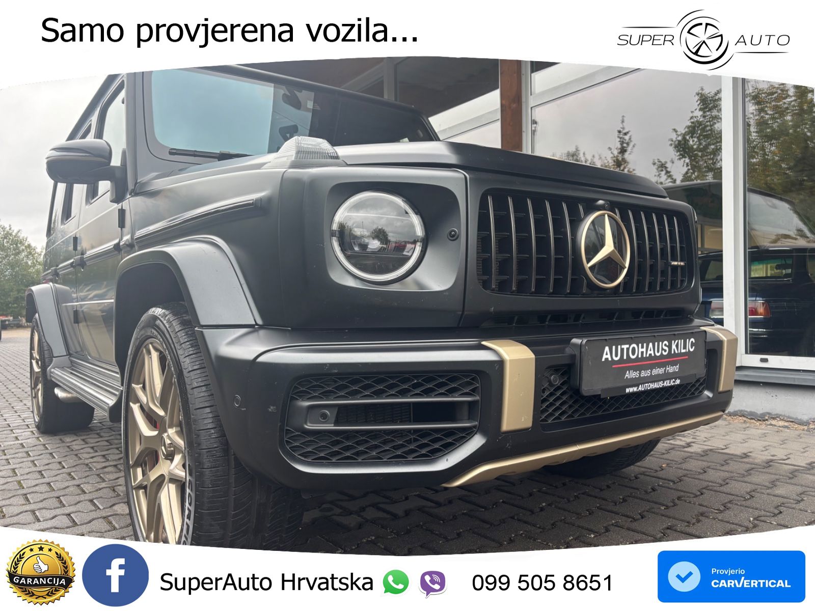 Mercedes AMG G 63 Long V8 (585 KS) 4MATIC 9G-TRONIC AMG SPEEDSHIFT TCT LED+GR SJED+ACC