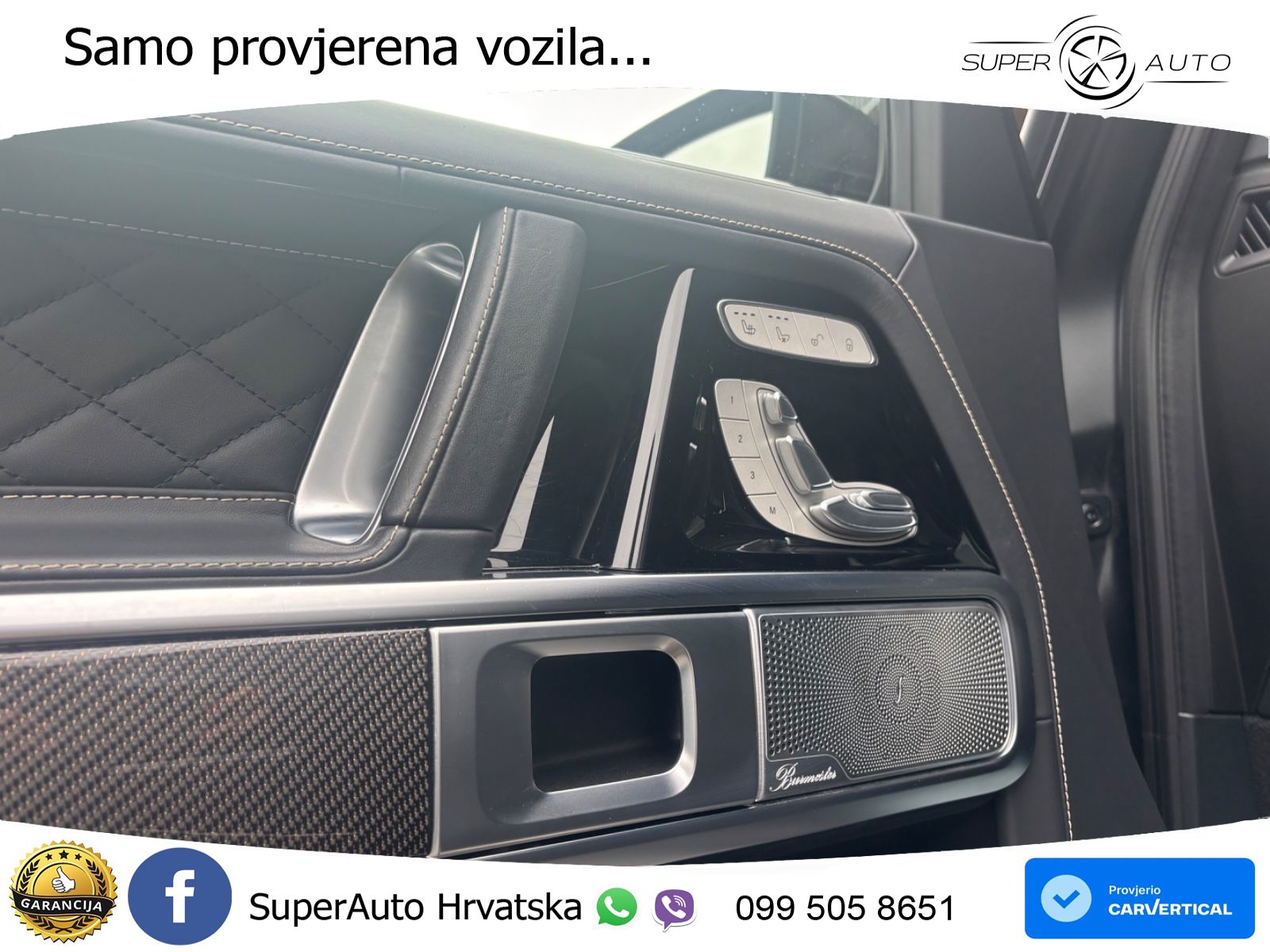 Mercedes AMG G 63 Long V8 (585 KS) 4MATIC 9G-TRONIC AMG SPEEDSHIFT TCT LED+GR SJED+ACC