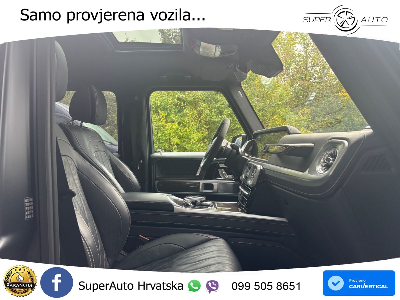 Mercedes AMG G 63 Long V8 (585 KS) 4MATIC 9G-TRONIC AMG SPEEDSHIFT TCT LED+GR SJED+ACC