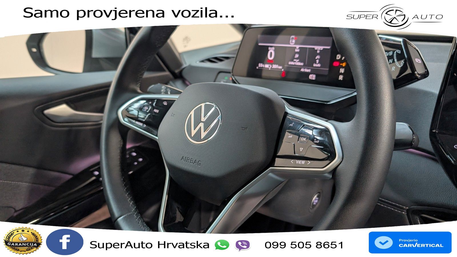Volkswagen ID.3 Pro 62 kWh (204 KS) LED+GR SJED+ACC