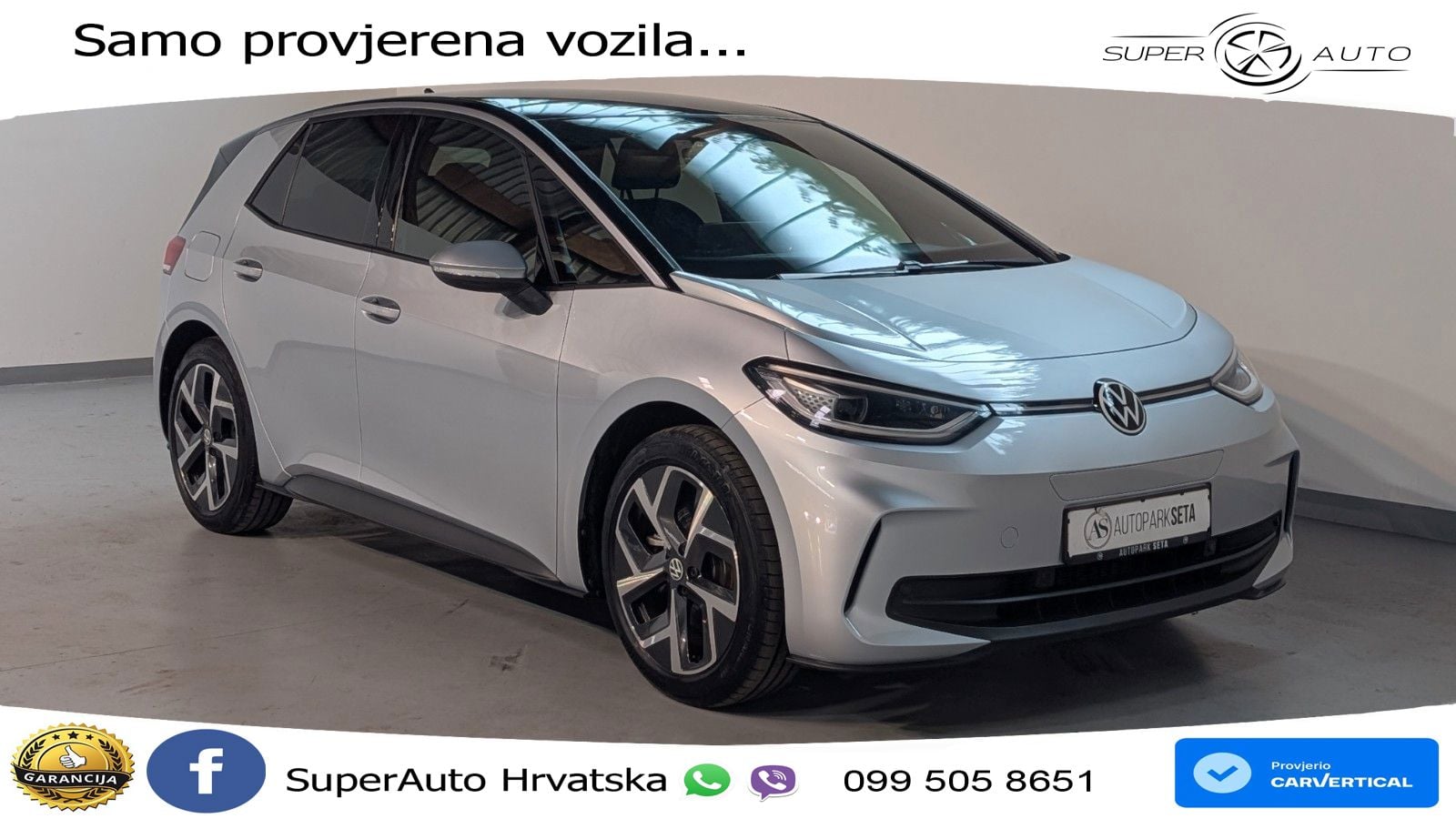 Volkswagen ID.3 Pro 62 kWh (204 KS) LED+GR SJED+ACC