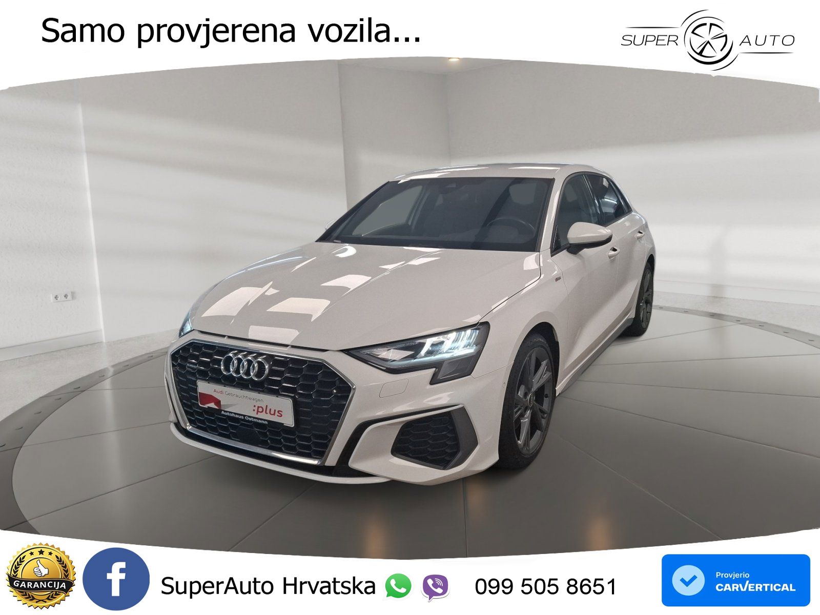 Audi A3 40 TDI (200 KS) quattro S tronic S line LED+GR SJED+ACC