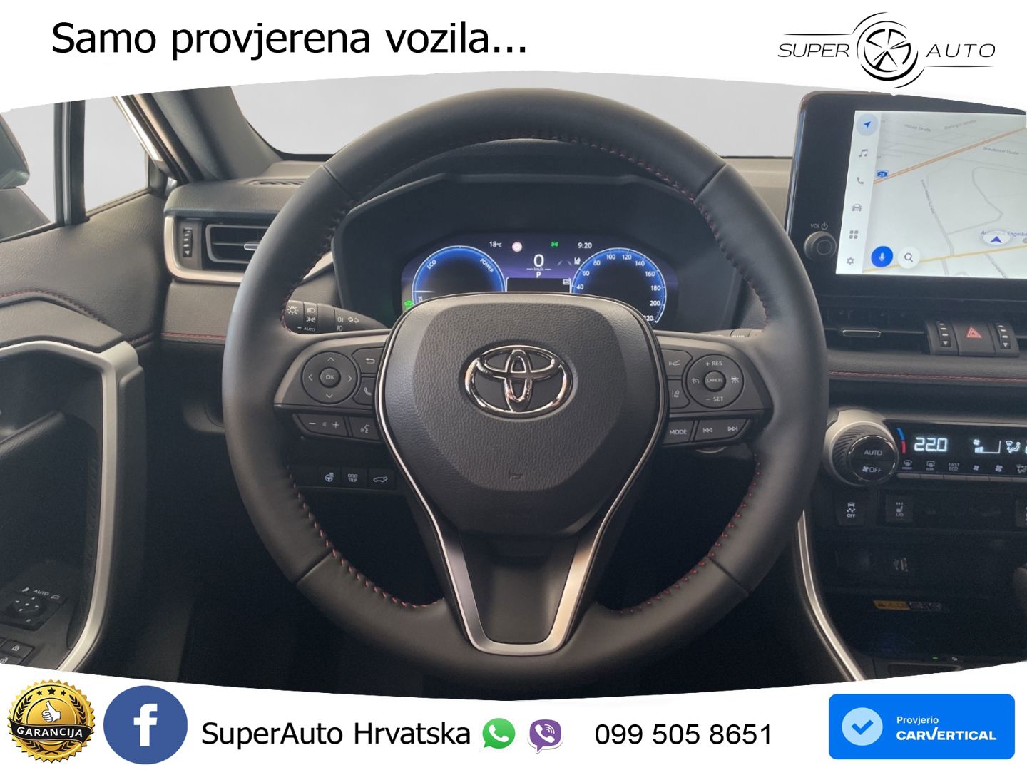 Toyota RAV4 2.5 (306 KS) Hybrid AWD-i eCVT LED+GR SJED+ACC