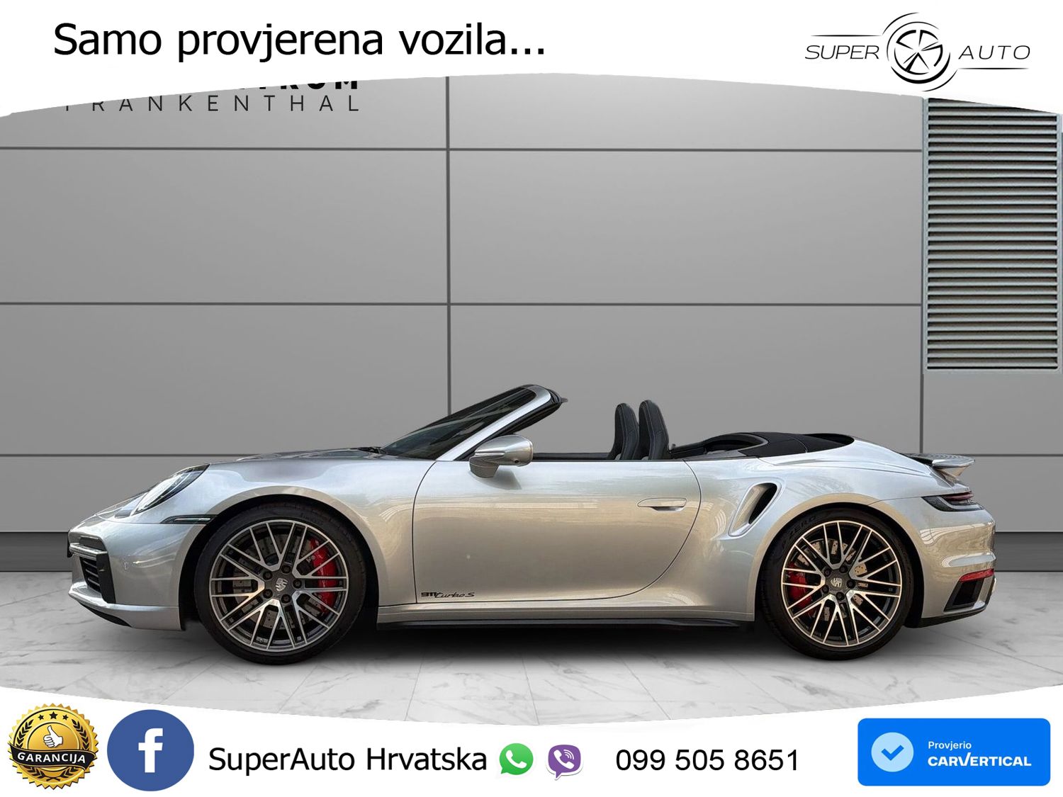 Porsche 911 Turbo Cabriolet 3.8 (580 KS) PDK