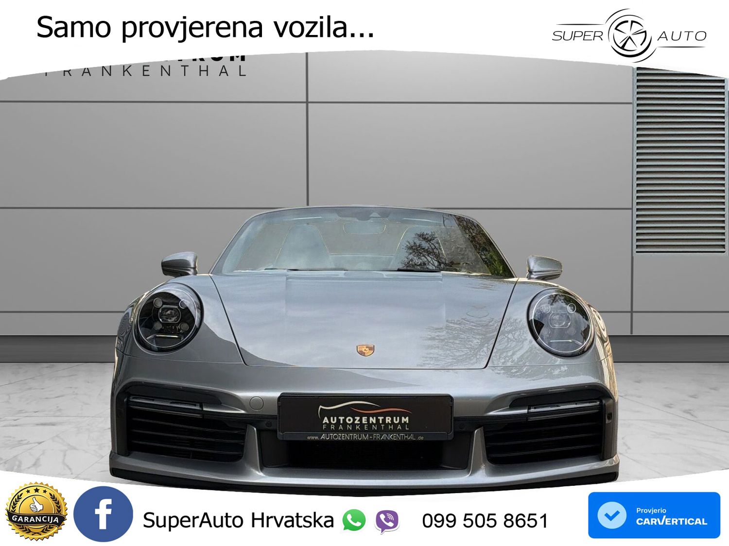 Porsche 911 Turbo Cabriolet 3.8 (580 KS) PDK