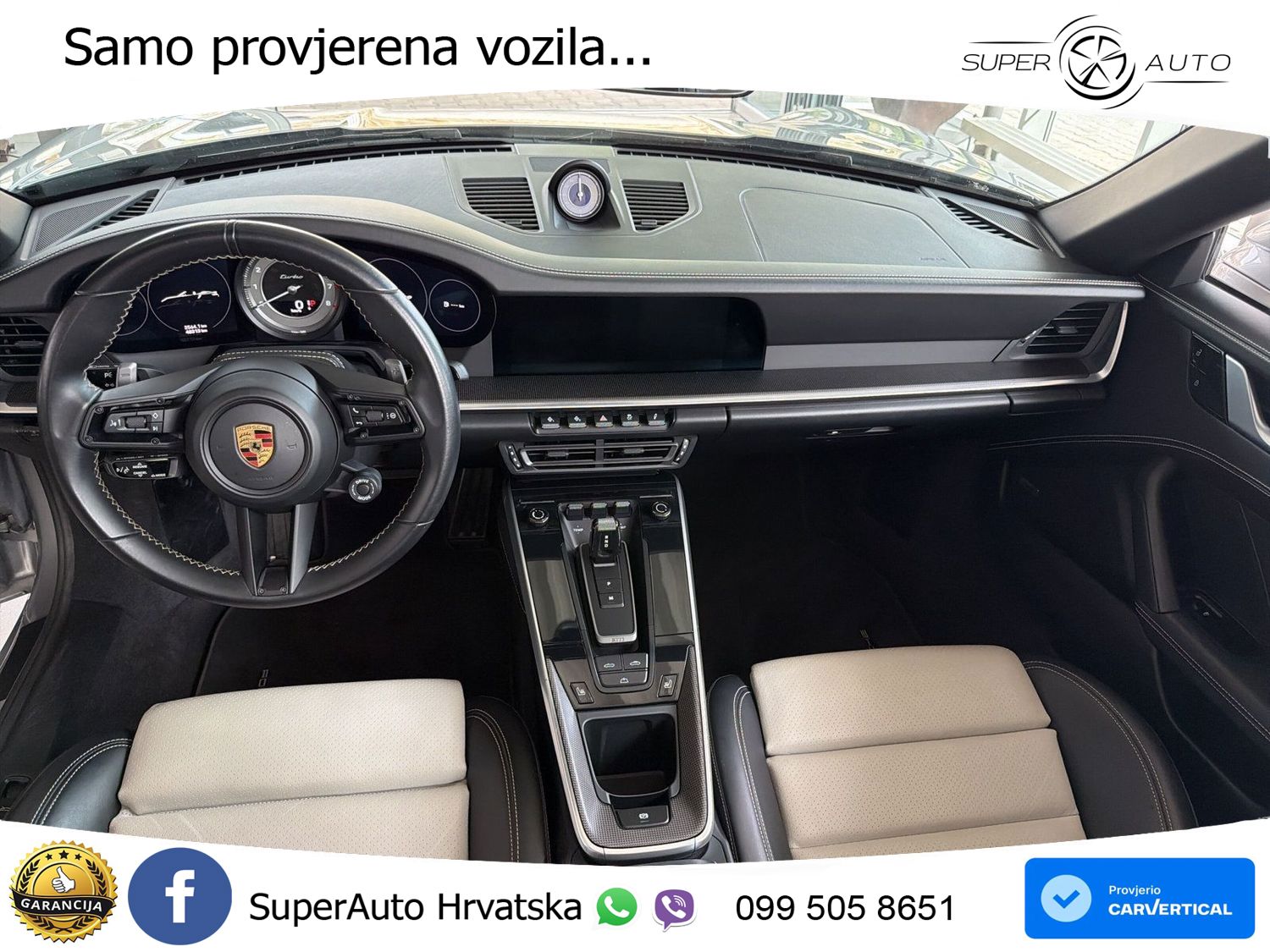 Porsche 911 Turbo Cabriolet 3.8 (580 KS) PDK