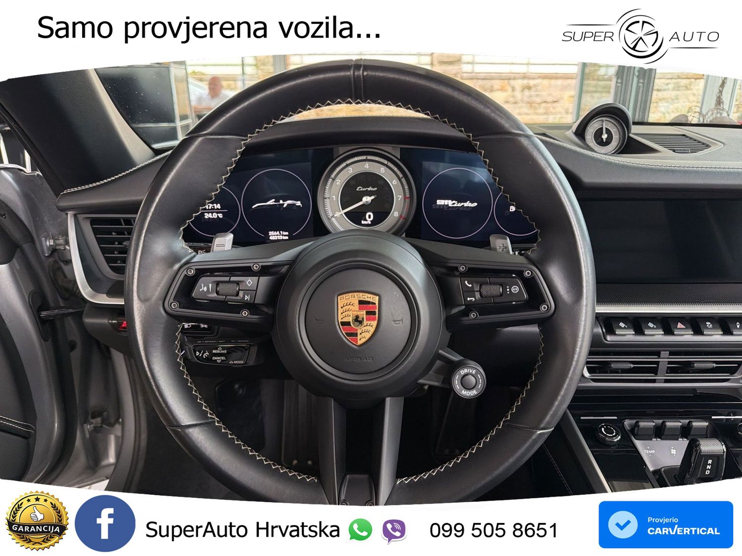 Porsche 911 Turbo Cabriolet 3.8 (580 KS) PDK