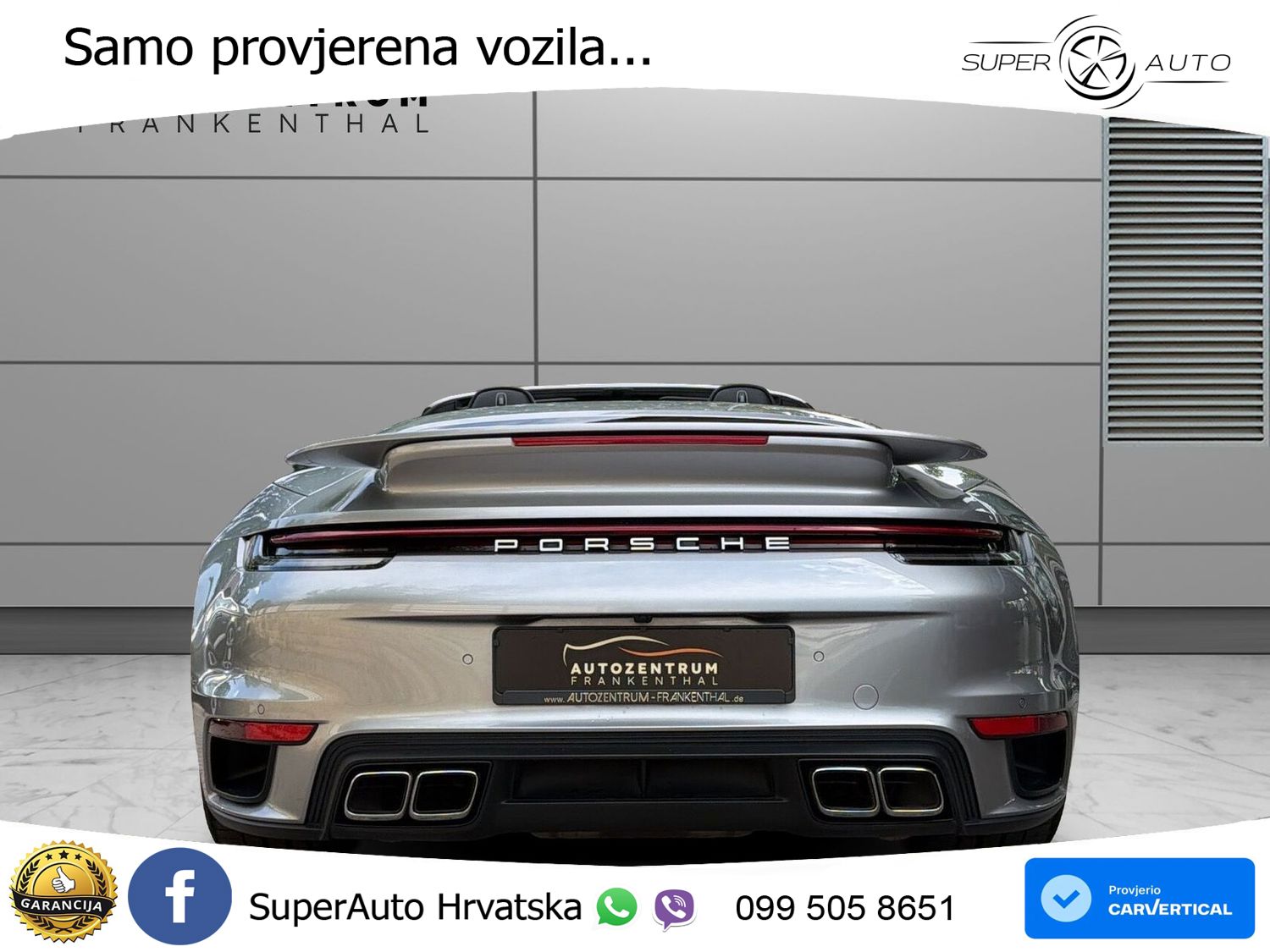 Porsche 911 Turbo Cabriolet 3.8 (580 KS) PDK