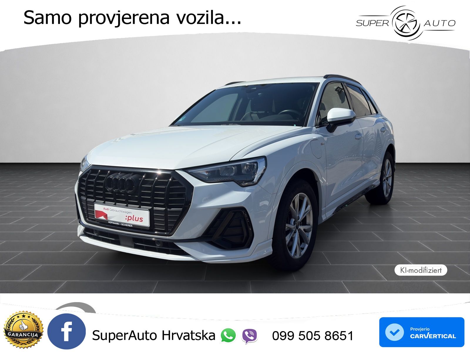 Audi Q3 45 TFSIe (245 KS) S tronic S line