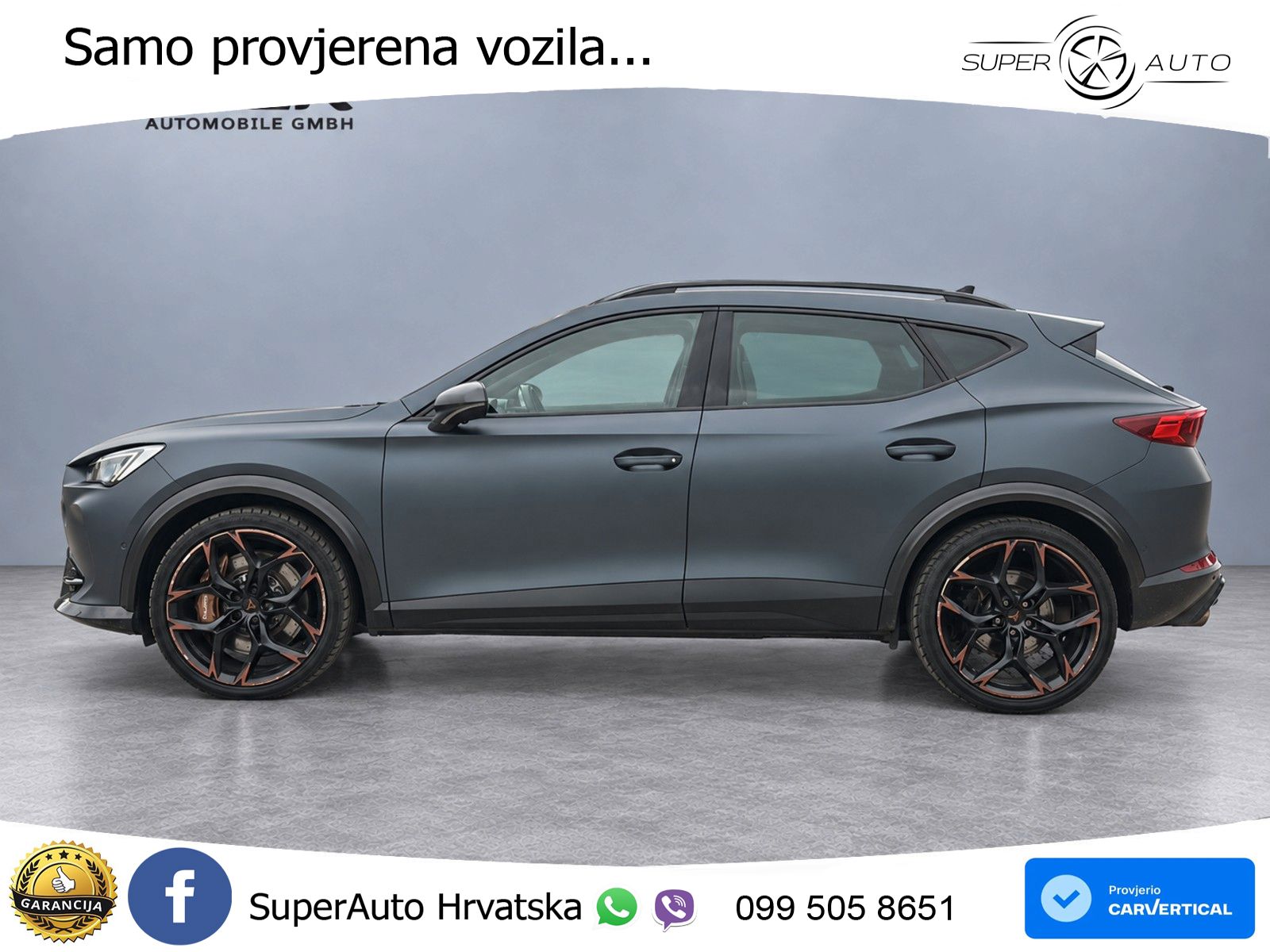 Cupra Formentor VZ5 2.5 TSI (390 KS) 4Drive DSG LED+ACC