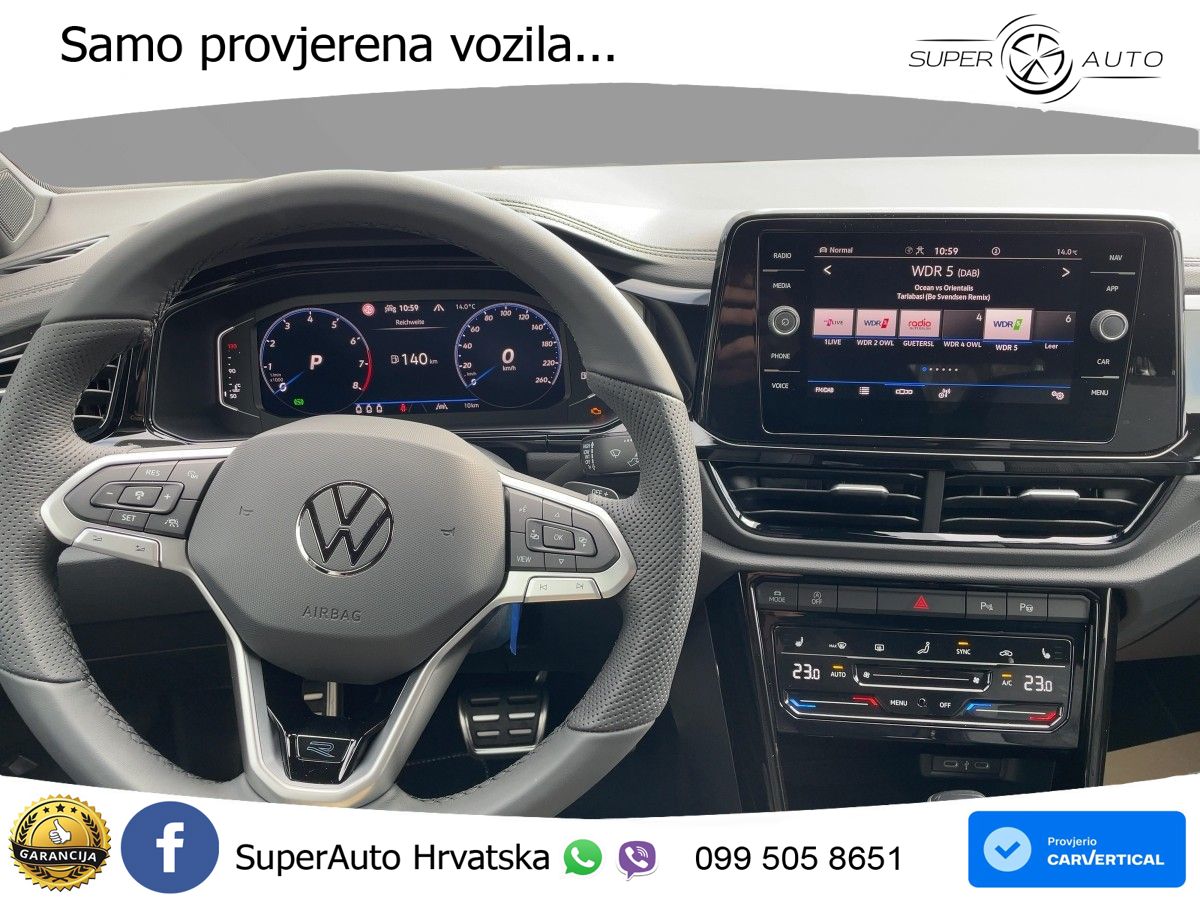 Volkswagen T-Roc 1.5 TSI (150 KS) DSG LED+GR SJED+ACC