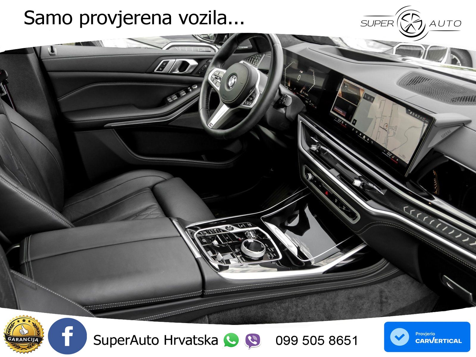 BMW X7 40d (352 KS) xDrive Steptronic M Sport ZRAČNI+ACC+GR SJED+KAM+PANO