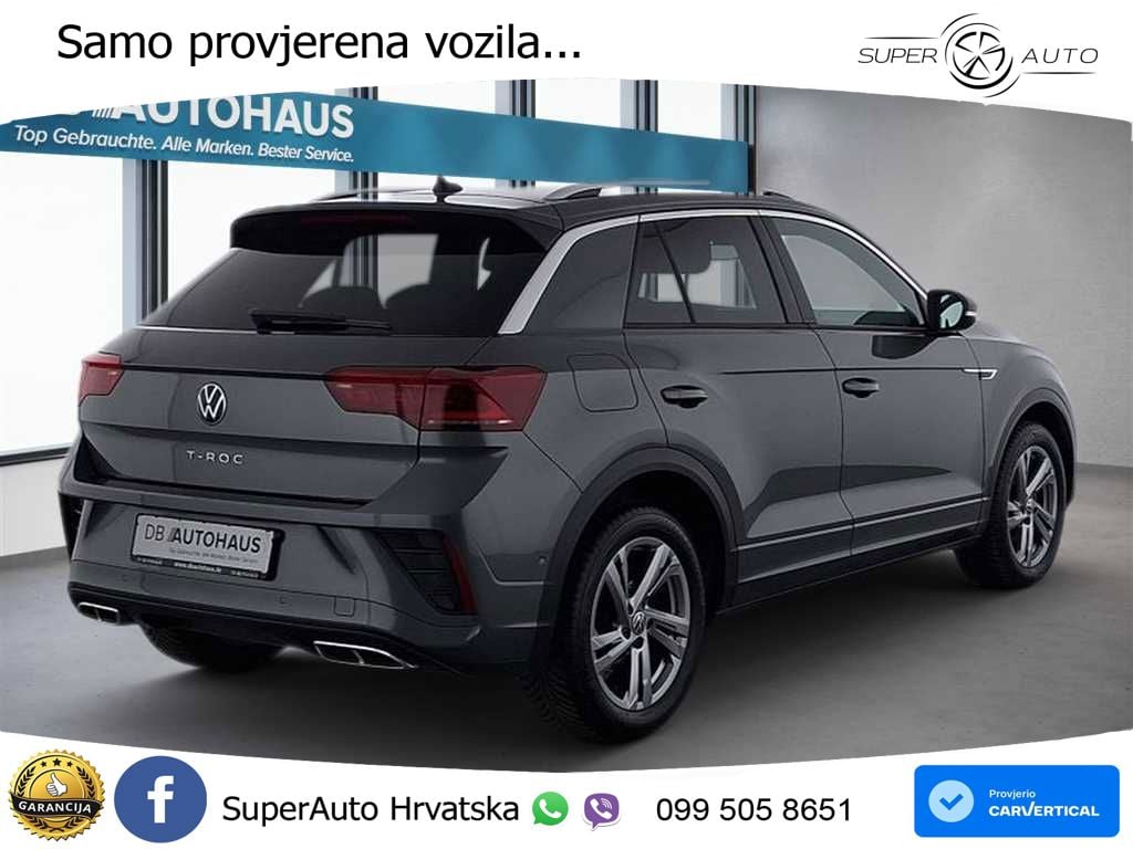 Volkswagen T-Roc 1.5 TSI (150 KS) DSG R-Line LED+GR SJED+ACC