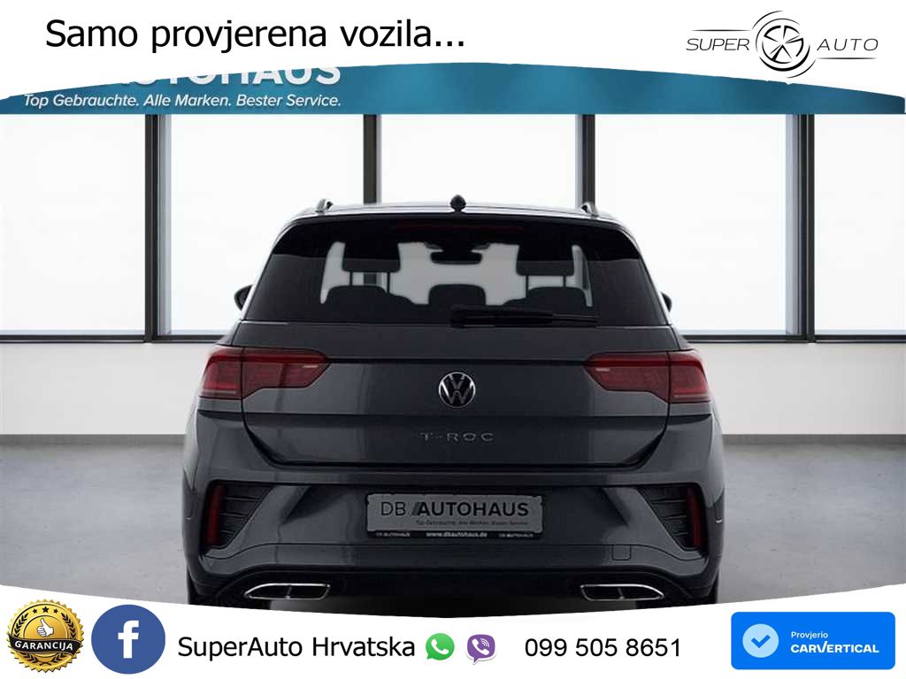 Volkswagen T-Roc 1.5 TSI (150 KS) DSG R-Line LED+GR SJED+ACC