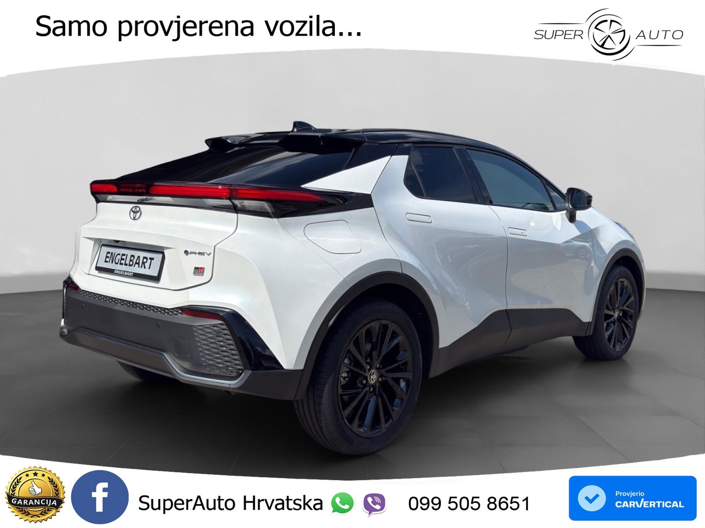 Toyota C-HR 2.0 (223 KS) PHEV e-CVT GR Sport LED+GR SJED+ACC