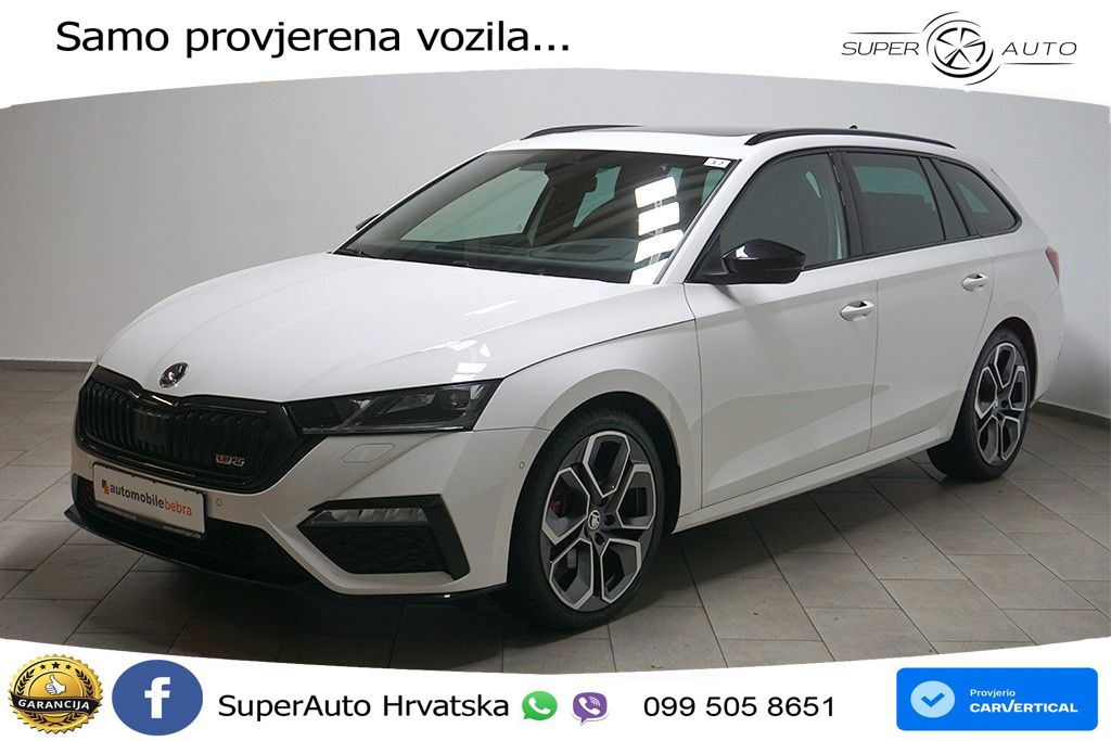 Škoda Octavia Combi RS 2.0 TDI (200 KS) 4x4 DSG LED+GR SJED+ACC