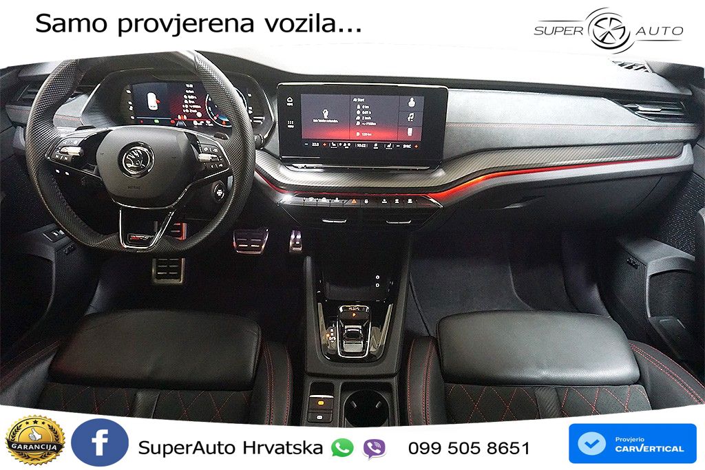 Škoda Octavia Combi RS 2.0 TDI (200 KS) 4x4 DSG LED+GR SJED+ACC