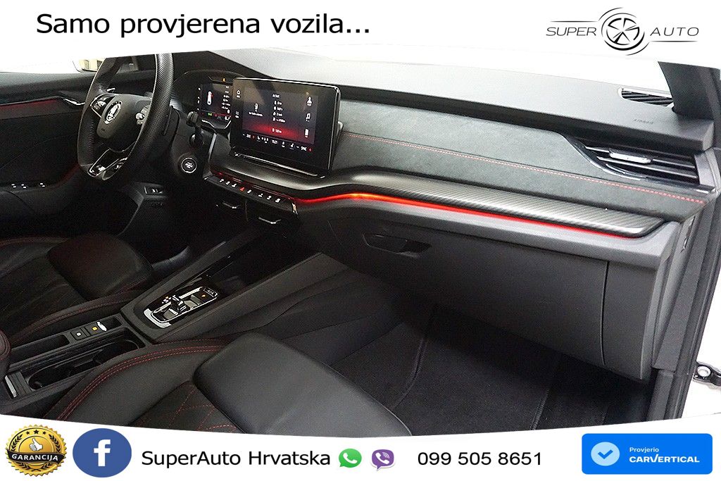 Škoda Octavia Combi RS 2.0 TDI (200 KS) 4x4 DSG LED+GR SJED+ACC