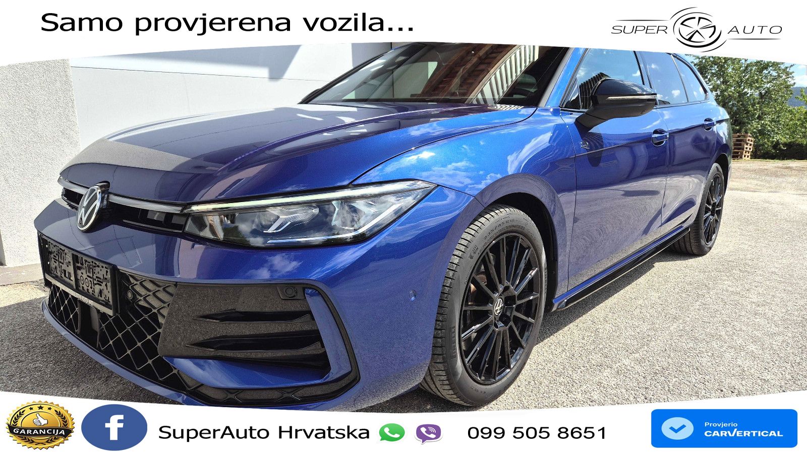 Volkswagen Passat Variant 2.0 TDI (193 KS) 4MOTION DSG R-Line LED+GR SJED+ACC