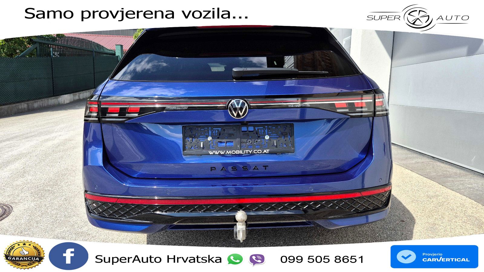 Volkswagen Passat Variant 2.0 TDI (193 KS) 4MOTION DSG R-Line LED+GR SJED+ACC