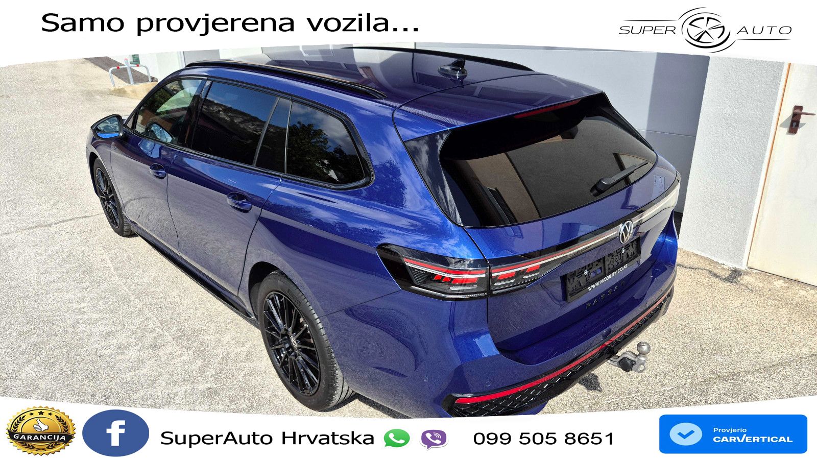 Volkswagen Passat Variant 2.0 TDI (193 KS) 4MOTION DSG R-Line LED+GR SJED+ACC
