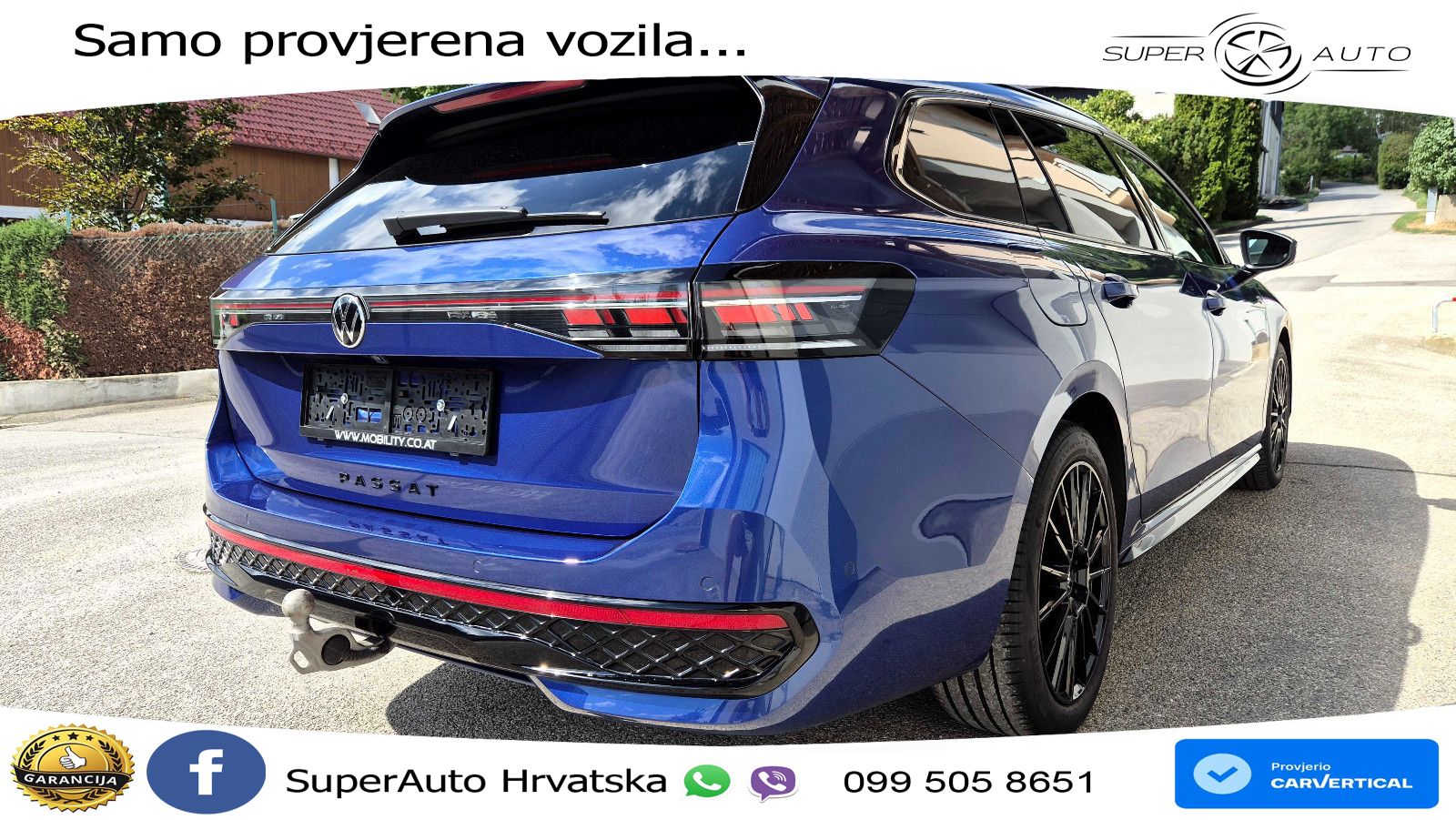 Volkswagen Passat Variant 2.0 TDI (193 KS) 4MOTION DSG R-Line LED+GR SJED+ACC